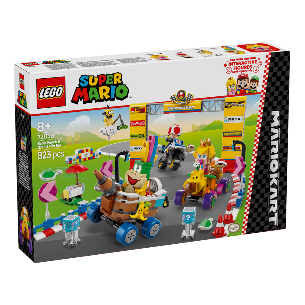 Lego Super Mario: Mario Kart – Baby Peach & Grand Prix 72036